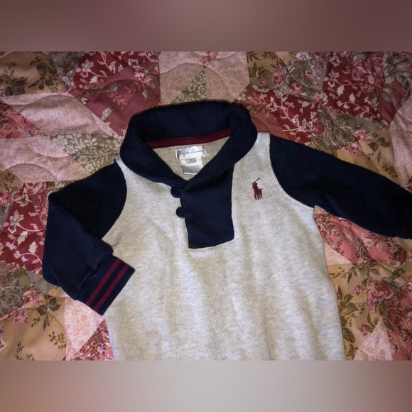 6m Ralph Lauren sweater one piece. Perfect for cooler weather VGUC - Picture 4 of 5